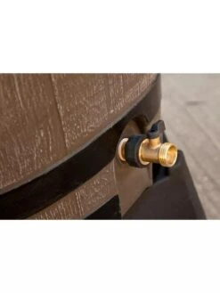 Flat-Back Rain Barrel -Comfortable Garden 38986 02V