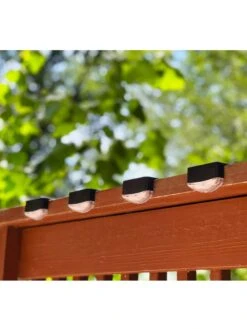 Maxsa® Solar Powered Deck Lights, Pack Of 4 7 Maxsa® Solar Powered Deck Lights, Pack Of 4 -Comfortable Garden 3 4 crop 8613535 02V