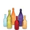 Colorful Bottles, Set Of 6 1 Colorful Bottles, Set Of 6 -Comfortable Garden 8586468 6387 tif