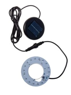 Solar Illuminated Planter, 18" -Comfortable Garden 8586945 4645 tif