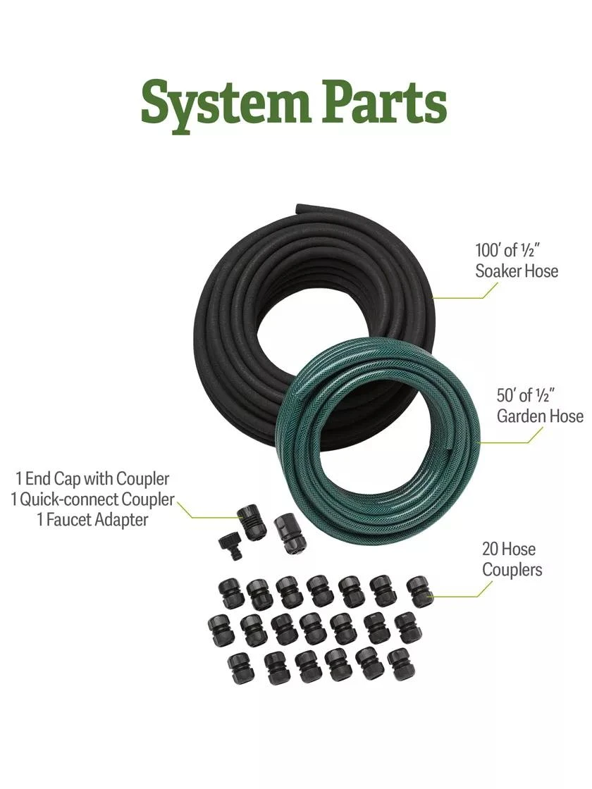 Landscape Snip-n-Drip Soaker System 4 Landscape Snip-n-Drip Soaker System - Image 2