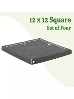 12" X 12" Stomp Stones™, Set Of 4 -Comfortable Garden 8587319 2