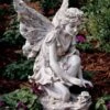 Kneeling Fairy Garden Statue -Comfortable Garden 8589839 0001V jpg