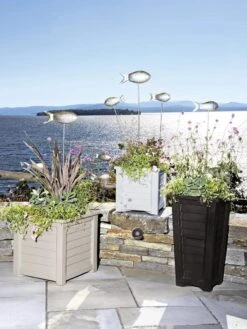 Fish Out Of Water Garden Stakes, Set Of 5 -Comfortable Garden 8594277 1524 tif