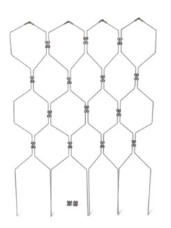 Gardener's Vertex Lifetime Pepper And Eggplant Cage -Comfortable Garden 8598426 10119 tif