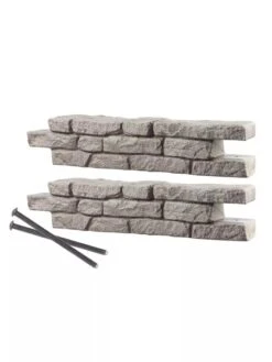 Rock Lock Interlocking Garden System, Straight Sets 14 Rock Lock Interlocking Garden System, Straight Sets -Comfortable Garden 8598735 01V