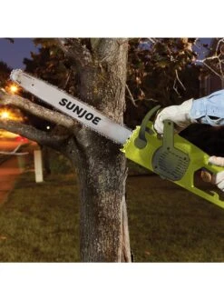 Sun Joe® Electric Chain Saw, 40V -Comfortable Garden 8599176 02v