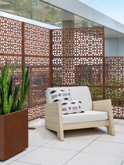 Veradek 3-Panel Privacy Screen Set, Parilla -Comfortable Garden 8599203 05V tif