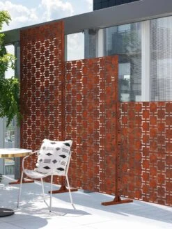 Veradek 2-Panel Privacy Screen Set, Quadra -Comfortable Garden 8599207 04V tif