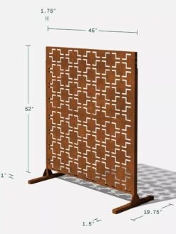 Veradek 2-Panel Privacy Screen Set, Quadra -Comfortable Garden 8599207 12V tif