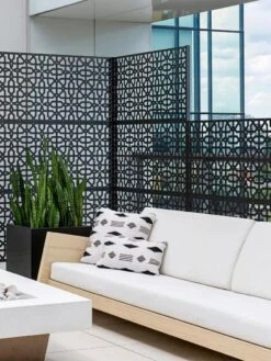 Veradek 2-Panel Privacy Screen Set, Parilla -Comfortable Garden 8599213 10V tif