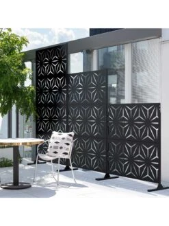 Veradek 2-Panel Privacy Screen Set, Star 16 Veradek 2-Panel Privacy Screen Set, Star -Comfortable Garden 8599214 08v