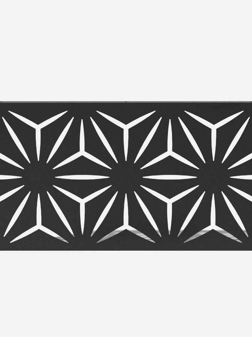 Veradek Star Privacy Screen Panel 3 Veradek Star Privacy Screen Panel