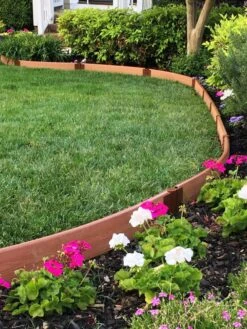 Curved Composite Landscape Edging Kit With 1" Boards 15 Curved Composite Landscape Edging Kit With 1" Boards -Comfortable Garden 8599404 03V tif