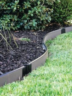 Curved Composite Landscape Edging Kit With 1" Boards 12 Curved Composite Landscape Edging Kit With 1" Boards -Comfortable Garden 8599404 11V tif