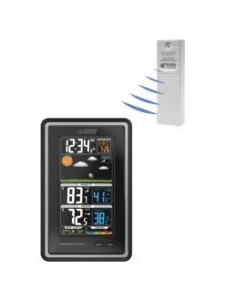 La Crosse Wireless Vertical Color Forecast Station -Comfortable Garden 8599462 04v