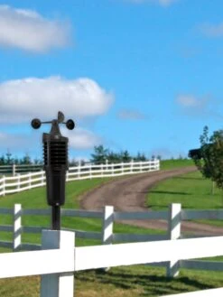 La Crosse Color Wind Speed Weather Station -Comfortable Garden 8599464 06v