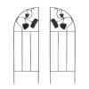 Achla Designs Sunflower Trellis Side Panels, Set Of 2 -Comfortable Garden 8599488 01v achla designs sunflower trellis side panels