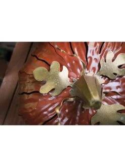 Desert Steel Pumpkin Luminary, Short -Comfortable Garden 8599559 09v 1