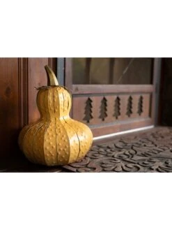 Desert Steel Gourd Luminary -Comfortable Garden 8599562 02v
