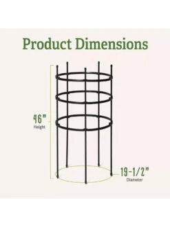 Titan Tomato Cages, Set Of 3 -Comfortable Garden 8599861 1
