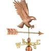 Bald Eagle Copper Weathervane -Comfortable Garden 8600276 04v bald eagle copper weathervane
