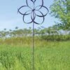Feather Wind Spinner, 32" 2 Feather Wind Spinner, 32" -Comfortable Garden 8600477 01v feather wind spinner 32 inch