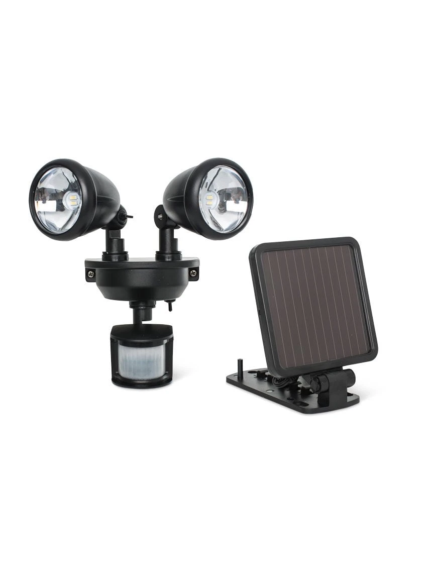 MAXSA®Solar Dual Head LED Motion Activated Light 3 MAXSA®Solar Dual Head LED Motion Activated Light