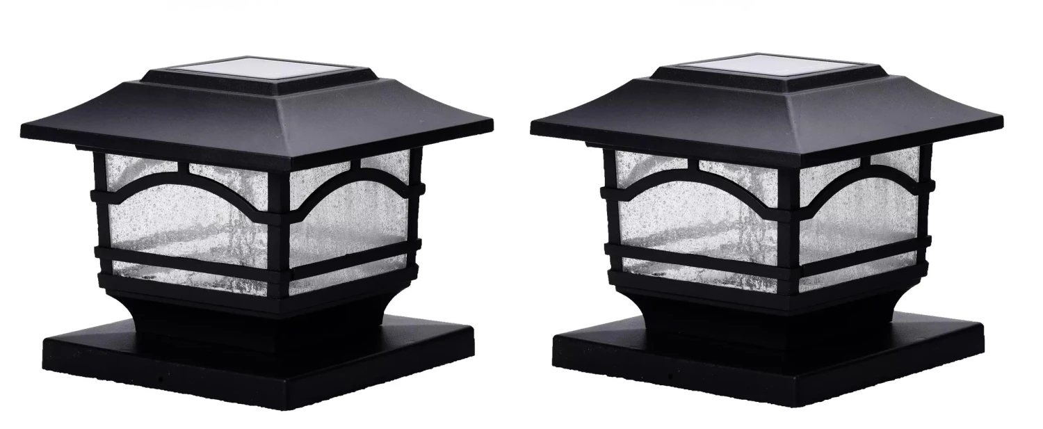 Solar Post Cap Railing Light 2-Pack 7 Solar Post Cap Railing Light 2-Pack - Image 5