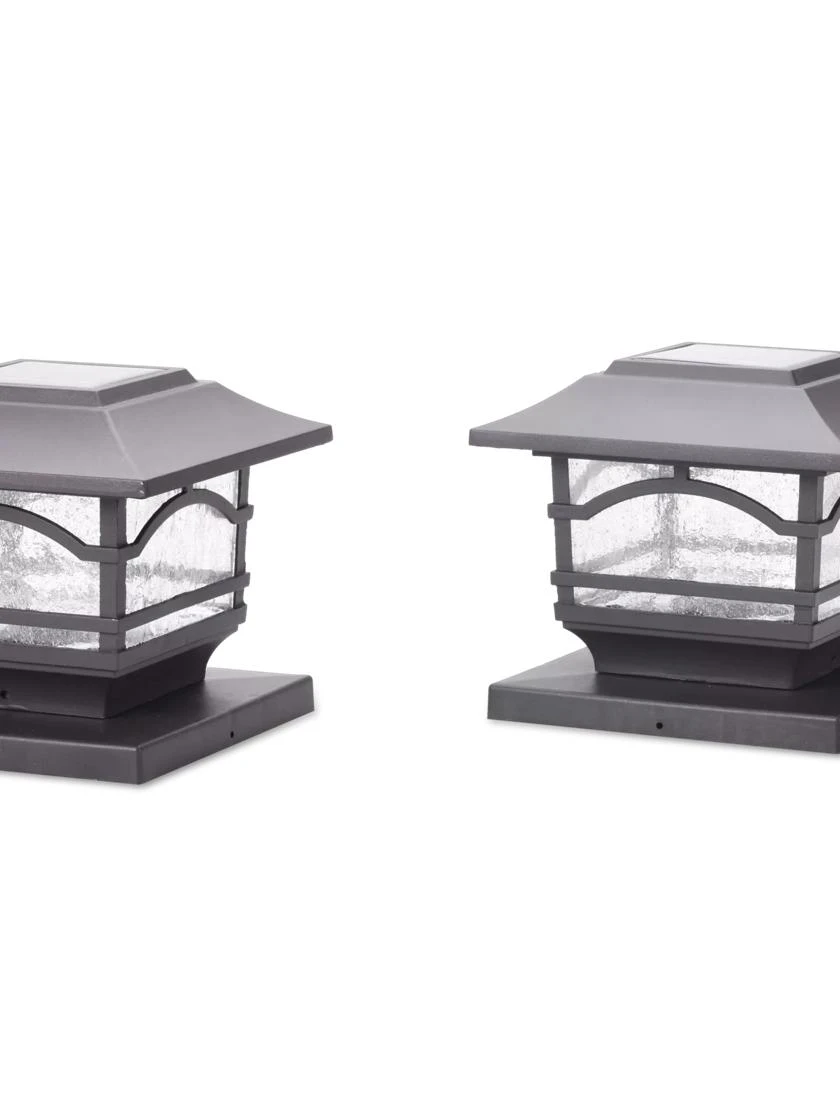 Solar Post Cap Railing Light 2-Pack 5 Solar Post Cap Railing Light 2-Pack - Image 3