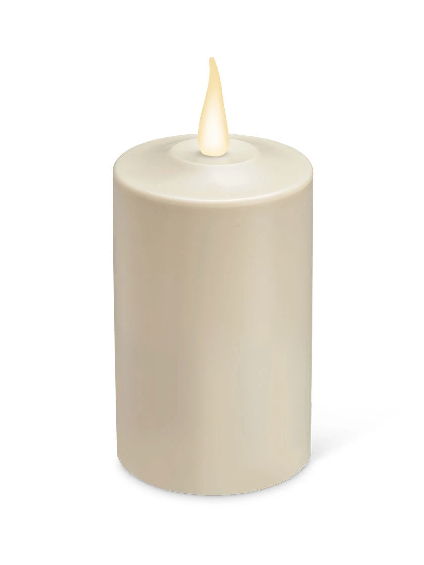 Outdoor LED Pillar Candles 3 Outdoor LED Pillar Candles