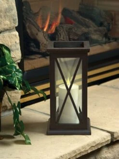 Outdoor LED Pillar Candles 12 Outdoor LED Pillar Candles -Comfortable Garden 8609405 01v