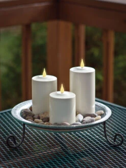 Outdoor LED Pillar Candles 15 Outdoor LED Pillar Candles -Comfortable Garden 8609405 02v