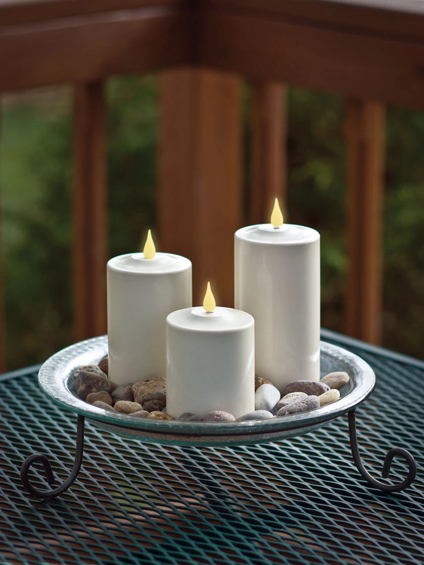 Outdoor LED Pillar Candles 8 Outdoor LED Pillar Candles - Image 6