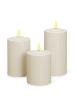 Outdoor LED Pillar Candles 13 Outdoor LED Pillar Candles -Comfortable Garden 8609405 05v