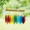 Glass Rainbow Wind Chimes -Comfortable Garden 8610171 1019 tif