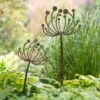 Queen Anne's Lace Garden Stake Set Of 2 1 Queen Anne's Lace Garden Stake Set Of 2 -Comfortable Garden 8610210 8031 tif