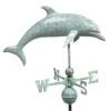 Dolphin Weathervane -Comfortable Garden 8610227 02v dolphin weathervane blue verde