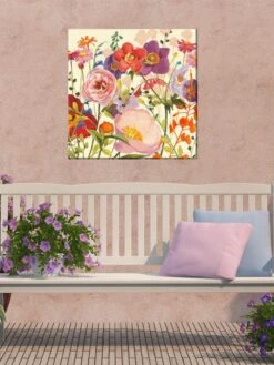 Spring Frolic Outdoor Wall Art