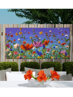 Summer Recital Outdoor Wall Art -Comfortable Garden 8610736 02v