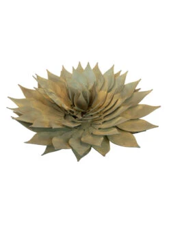 Desert Steel Spiral Aloe Sculpture -Comfortable Garden 8610749 01v desert steel spiral aloe 10 inch
