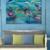 Seashore Shuffle Outdoor Wall Art -Comfortable Garden 8610791 02v seashore shuffle outdoor wall art