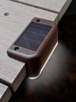 Solar Powered Deck Light, Pack Of 4 -Comfortable Garden 8611346 02v