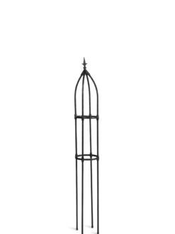 Fleur De Lis Obelisk, 67" -Comfortable Garden 8611663 03761 tif