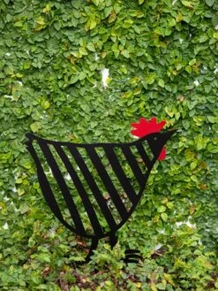 Chicken Friends Garden Stake -Comfortable Garden 8612015 071 tif