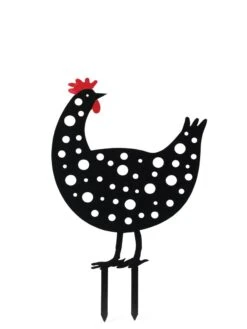 Chicken Friends Garden Stake -Comfortable Garden 8612015 4551 tif