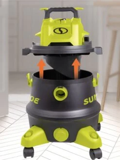 Sun Joe® 8-Gal 1200W 6.5 Pk HP Wet/Dry Shop Vac, HEPA,w/Cleaning Attachments 13 Sun Joe® 8-Gal 1200W 6.5 Pk HP Wet/Dry Shop Vac, HEPA,w/Cleaning Attachments -Comfortable Garden 8612522 07v