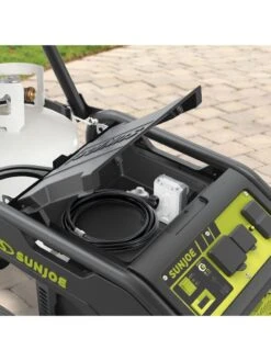Sun Joe® 4,100/3,300-Running Watt Propane Powered Portable Generator W/24VBattery Starter -Comfortable Garden 8612525 05v