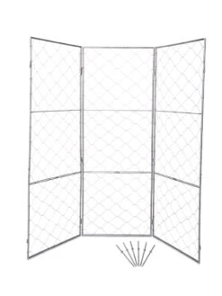 Chicken Wire Pea Trellis -Comfortable Garden 8612718 0050
