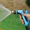 Aqua Joe® AJHN105 Hose Nozzle With Trigger Flow Control 2 Aqua Joe® AJHN105 Hose Nozzle With Trigger Flow Control -Comfortable Garden 8612870 03v aqua joe hose nozzle with trigger flow control